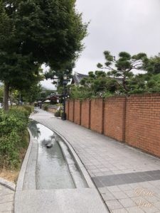 韓国全州　韓屋村　通り