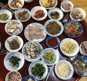 韓国　名節料理　秋夕　チュソク