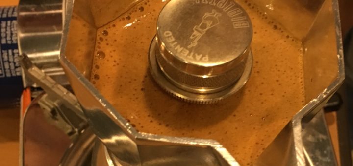 モカポット抽出後