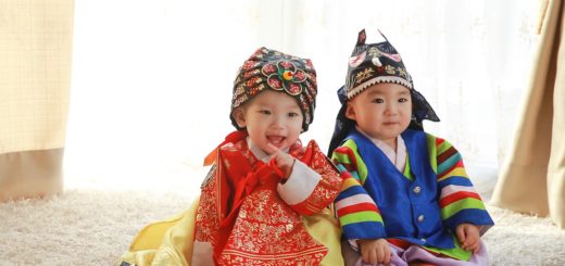 韓服あかちゃん