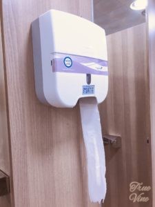 大きなトイレットペーパーロール