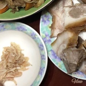 セウジョッと豚頭肉