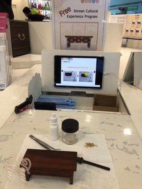 空港で伝統文化体験