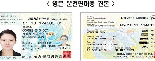 DRIVERSLICENSE見本