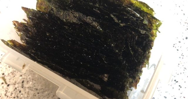 手作り韓国海苔